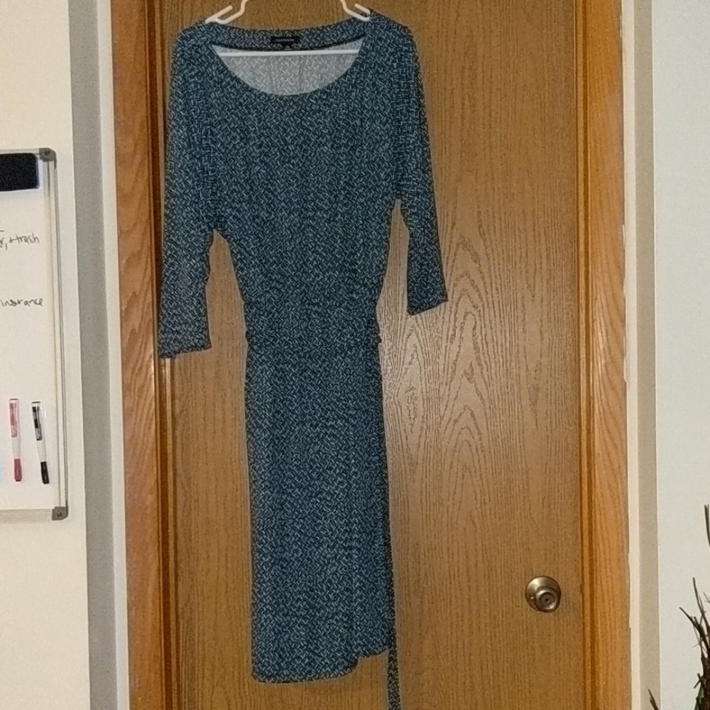 Long Sleeve Jersey Dress 2X